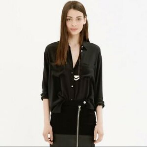 Madewell Tops - Madewell 100% Silk Blouse